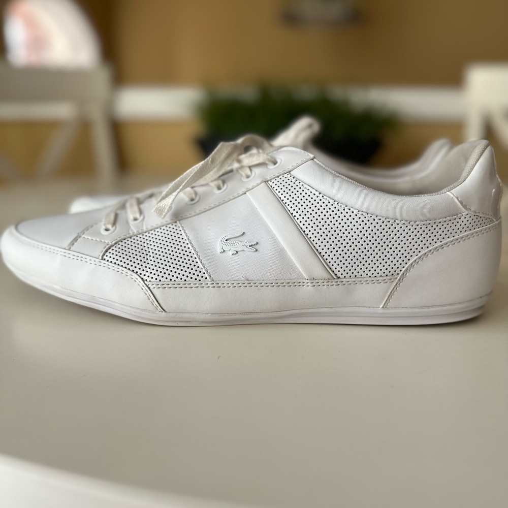 MEN'S CHAYMON PERFORATED LEATHER SNEAKERS size 13
